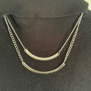 Guess 2 layer necklace